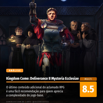 Análise: Kingdom Come: Deliverance II Mysteria Ecclesiae contrapõe fé, ciência e superstição para entregar um DLC imperdível