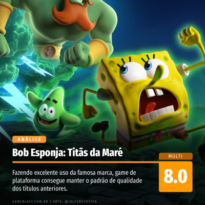 Análise: Bob Esponja: Titãs da Maré é um mergulho divertido em uma aventura fantasmagórica