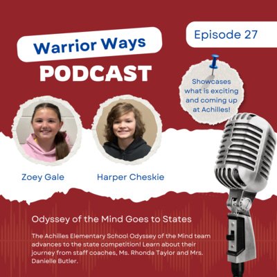 Episode 27: Odyssey of the Mind Goes to States