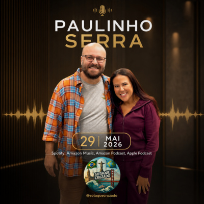 Paulinho Serra no Sotaque Cruzado direto do estúdio do Errejota Podcast no Rio.