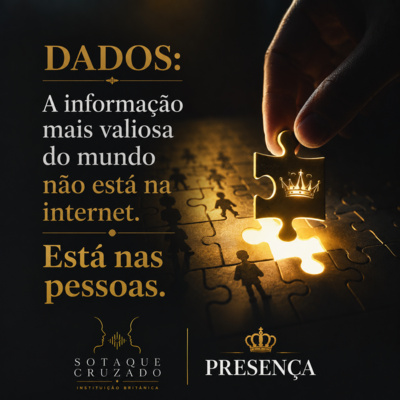 DADOS: A informação mais valiosa do mundo não está na internet. Está nas pessoas.