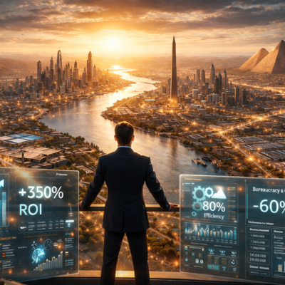الآلية الوطنية للقيادة الذكية: استراتيجية حوكمة الأداء الرقمي بمصر 2026