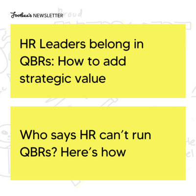 #61 HR Leaders belong in QBRs: How to add strategic value