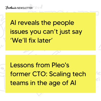 #63 AI reveals the people issues you can’t just say ‘We’ll fix later’