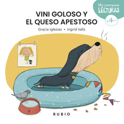 Vini goloso y el queso apestoso 🐶 🧀 | Mis primeras lecturas RUBIO. Cuento infantil