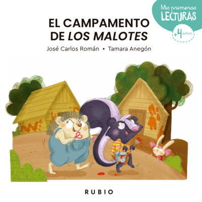 El Campamento de los malotes 🦨 🦔🏕️ | Mis primeras lecturas RUBIO Cuento infantil | José Carlos Román
