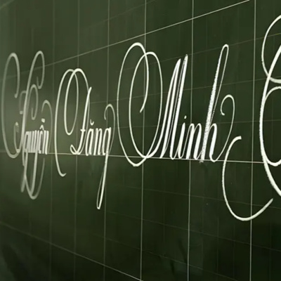 Font Chữ Hoa Sáng Tạo