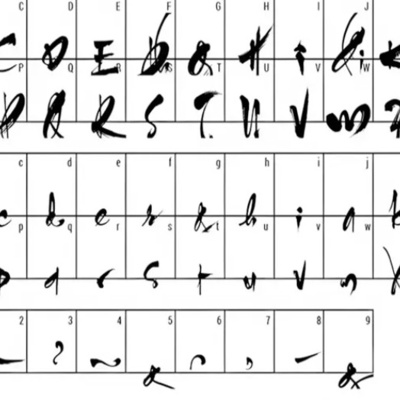 Font Thư Pháp Thiên Ân