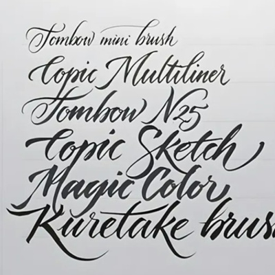 Font Chữ Bút Lông