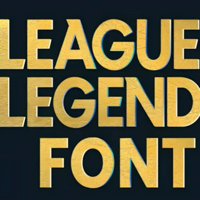 League Of Legends Font
