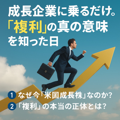 成長企業に乗るだけ。「複利」の真の意味を知った日