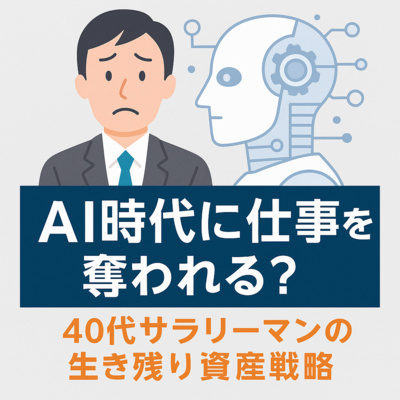 AI時代に仕事を奪われる？40代サラリーマンの生き残り資産戦略