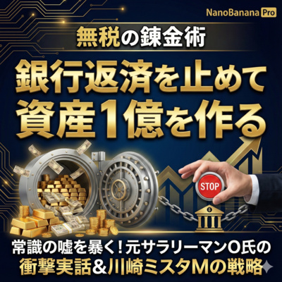 借金は返すな！銀行返済を止めて資産1億を作る「無税の錬金術」