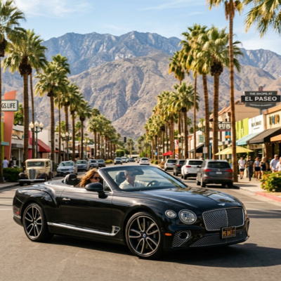 Cars! Gas & Wash in Palm Springs...