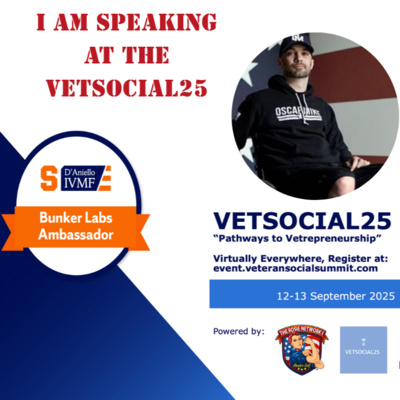 Noah Currier — Founder of Oscar Mike | VETSOCIAL25 Main Stage