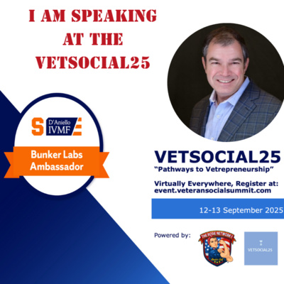 Bill Barrington at VETSOCIAL25