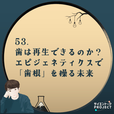 53. 歯は再生できるのか？エピジェネティクスで「歯根」を操る未来