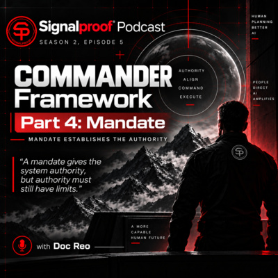 S2, Ep5 COMMANDER Framework Part 4: Mandate