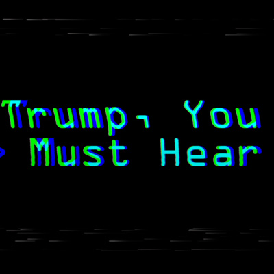 Confession from the Future: Trump, You Must Hear This