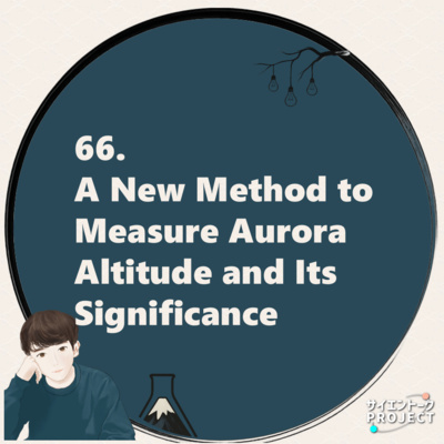 66. A New Method to Measure Aurora Altitude and Its Significance