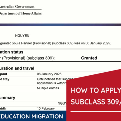 Subclass 309 Visa