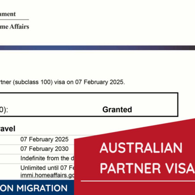 Partnership Visas Australia
