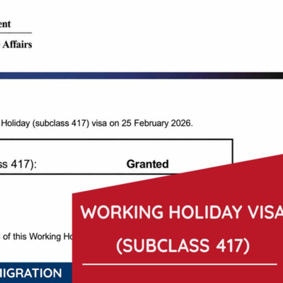 Working Holiday Visa