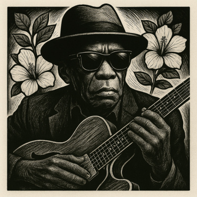 John Lee Hooker, Müziği ile Yaşıt Bir Bluescu