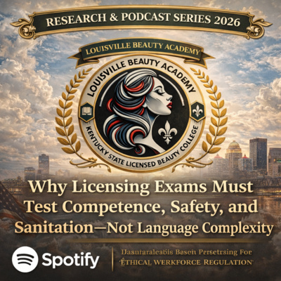 Why Licensing Exams Must Test Competence, Safety, and Sanitation—Not Language Complexity | Research & Podcast Series 2026