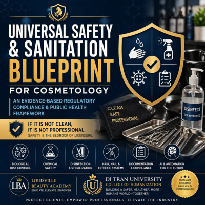 Universal Safety & Sanitation Blueprint for Cosmetology – Public Health, Compliance & Excellence (LBA Research 2026)