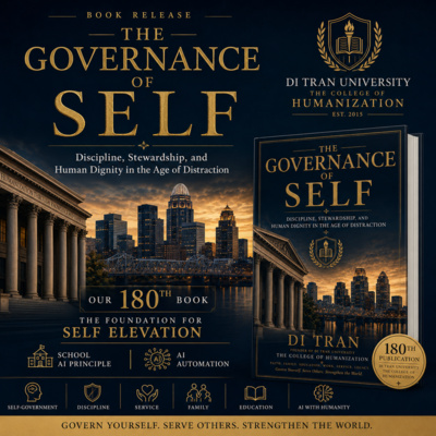 The Governance of Self: Discipline, Human Dignity, and AI-Era Leadership | Di Tran University Spotify Description: