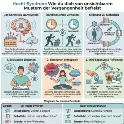 Hecht-Syndrom verstehen: Warum deine Vergangenheit dich unbewusst kontrolliert.