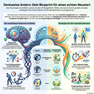 Denkweise ändern: 10 Strategien für einen echten Neustart.
