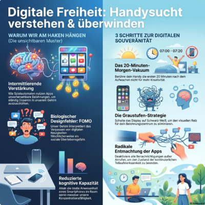Handysucht überwinden: Psychologische Strategien für digitale Freiheit