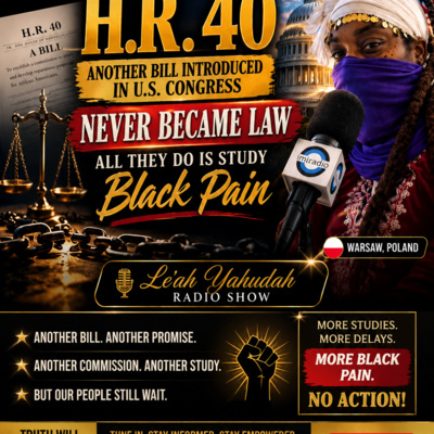 H.R. 40: All They Do Is Study Black Pain Where Is the Action?