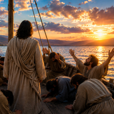 Markus 4:35-41 (Wie is Hy tog?)