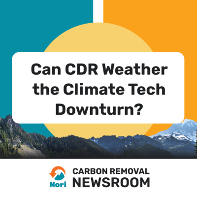 Can CDR weather the climate tech downturn
