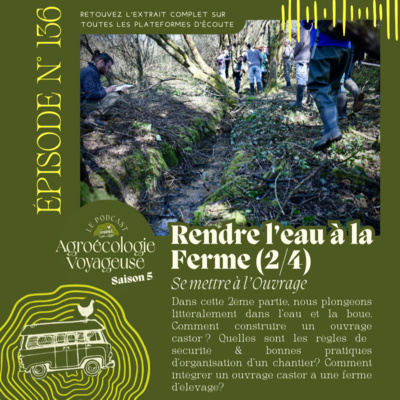#136 Rendre l’eau à la Ferme (2/4) 🦫 Partie 2 : Se Mettre à l'Ouvrage