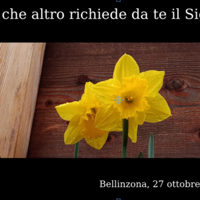 che altro richiede da te il Signore? - Michea 6:1-8