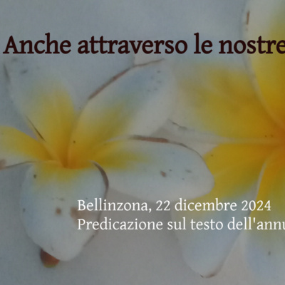 Anche attraverso le nostre azioni