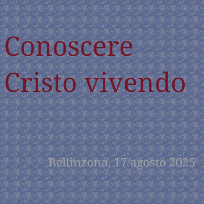Conoscere Cristo vivendo