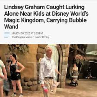 Ep. 653- Lindsey Graham spotted with bubble wand at Disney! 🤣😂
