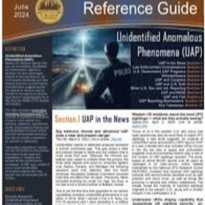Ep. 685- Police departments issue UFO handbooks!