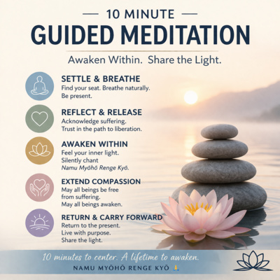  “Awakening Within – Liberation for Self and Others”: 30-Minute Guided Meditation 