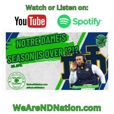 Notre Dame loses to NIU, is the Irish's season is over!?!? 