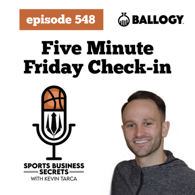 Episode 548: Five Minute Friday Check-in
