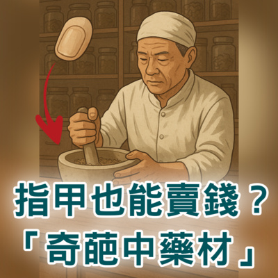 【S2 EP.098】剪指甲也能賺錢?這些「奇葩中藥材」你一定想不到!