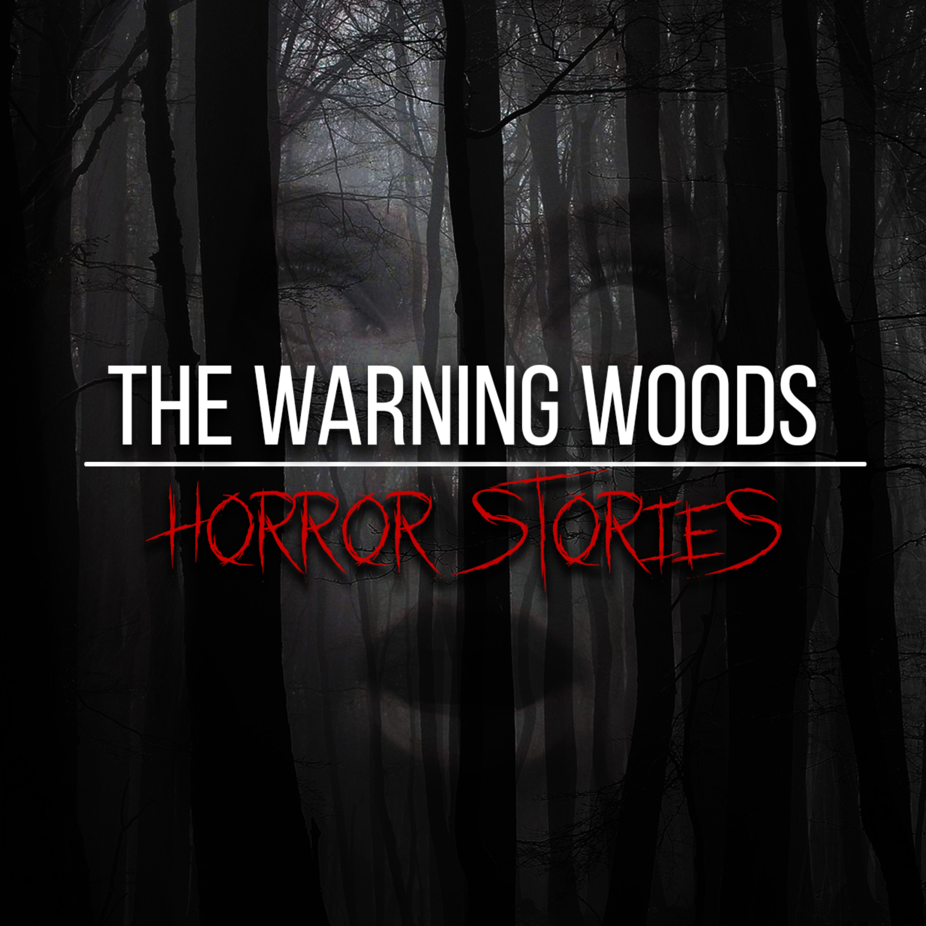 The Warning Woods Horror and Scary Stories cover