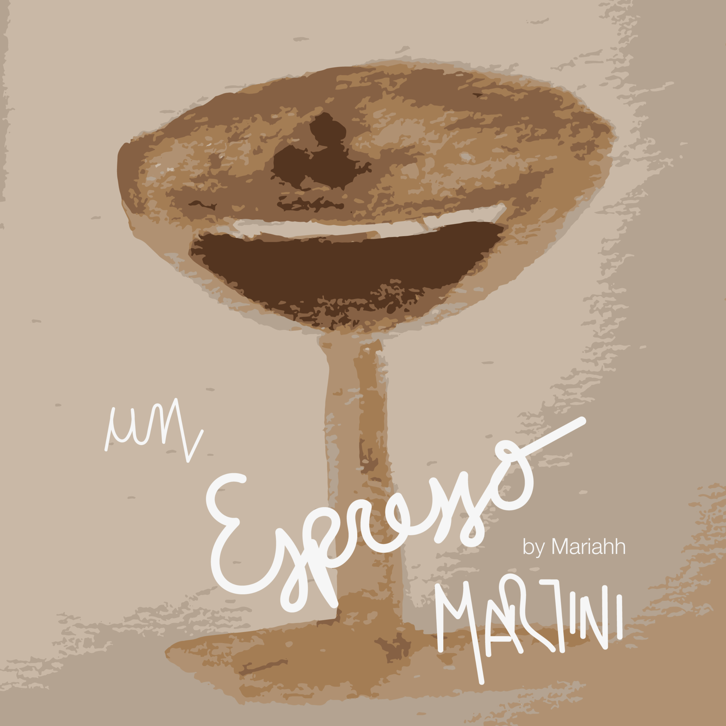 Un espresso martini 