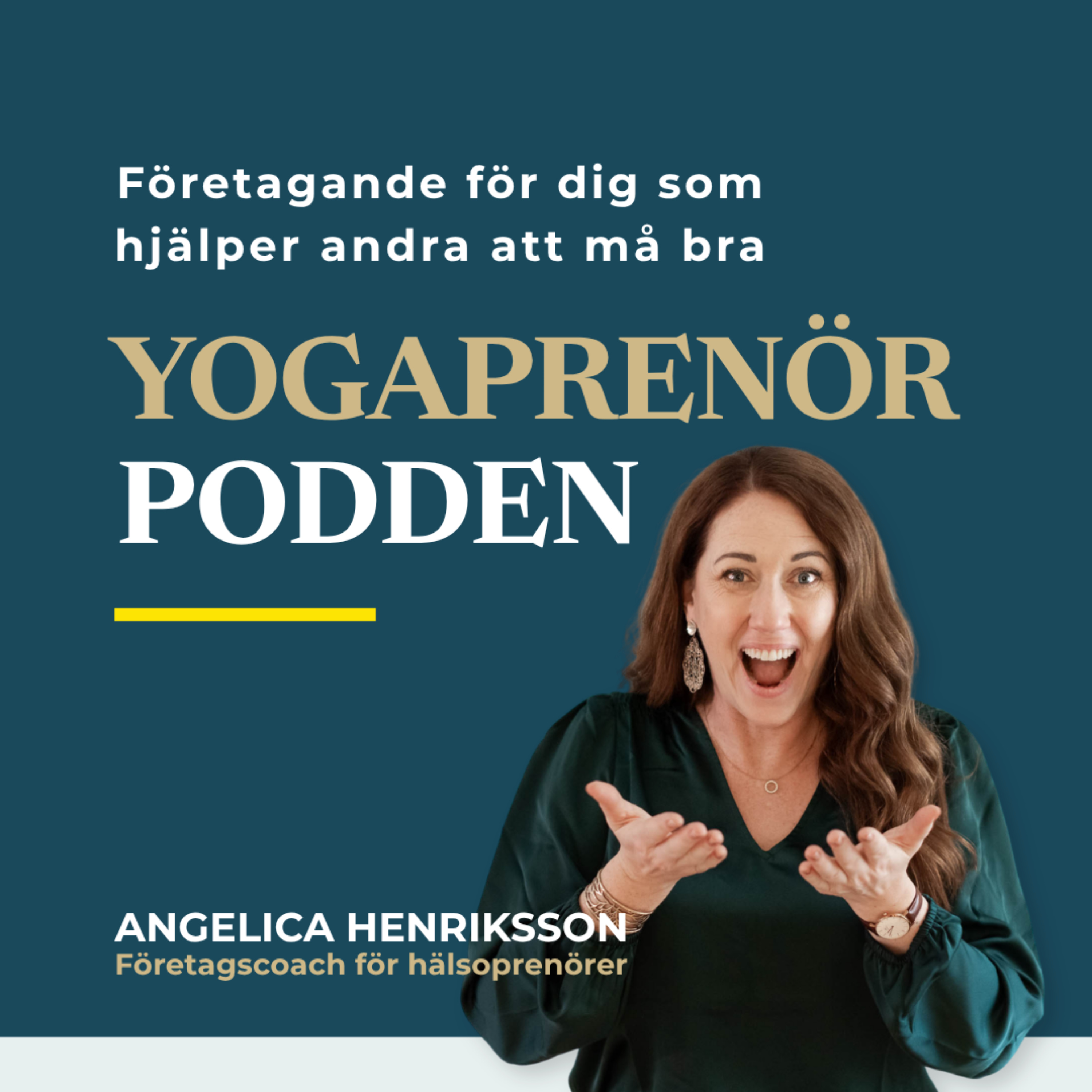 Artwork for Yogaprenörpodden | Företagande för dig som hjälper andra att må bra